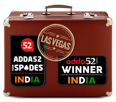 Adda52 Poker players Team - Fly to Vegas