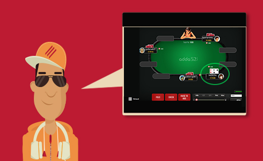 Step 5 - How to play poker online