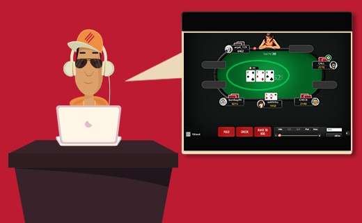 Step 6 - How to play poker online