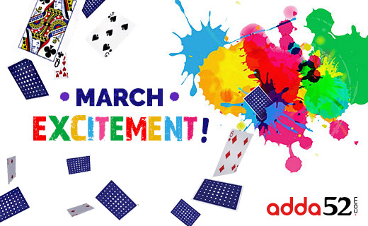 March brings color to Adda52.com