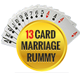 13 Card Marriage Rummy