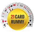 21 Card Rummy
