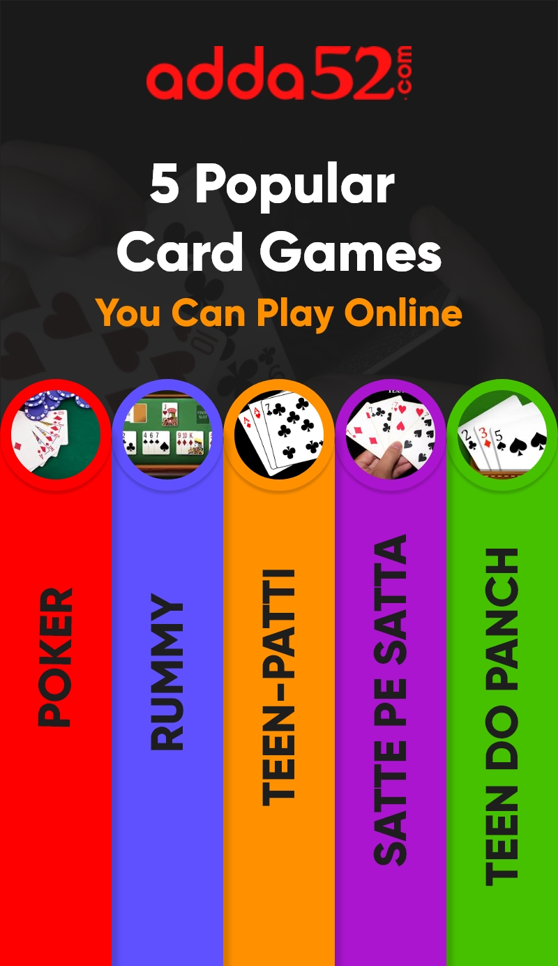 5 Popular Card Games You Can Play Online