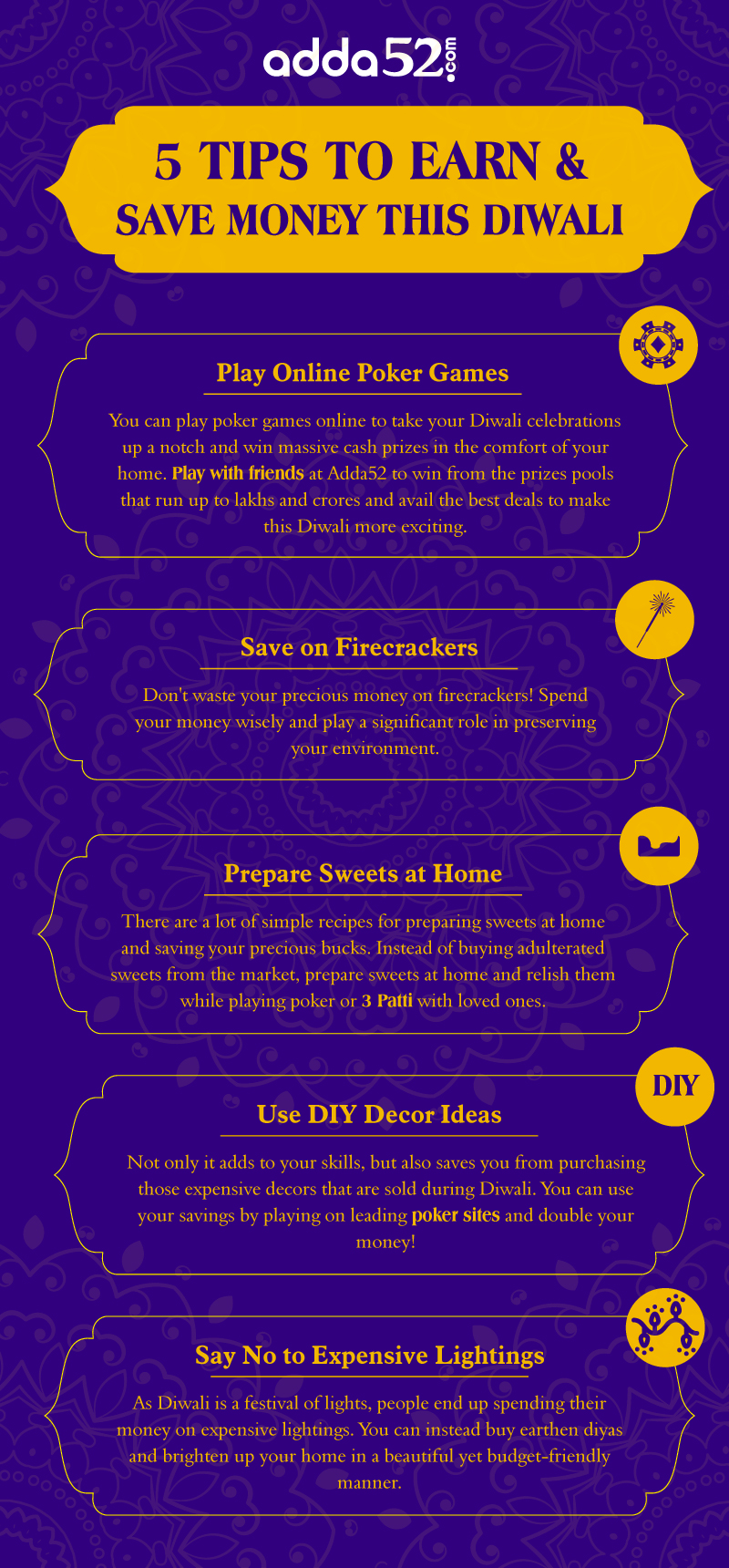 5 Tips to Earn & Save Money This Diwali
