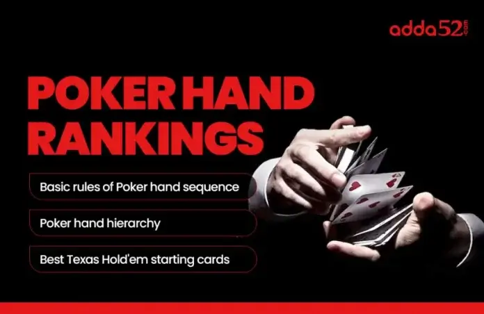 Poker Sequence and Hand Rankings