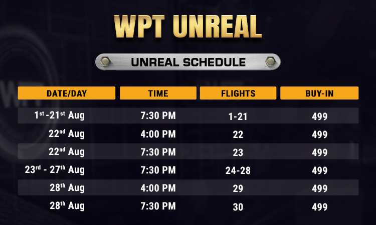 Unreal-Schedule-Short-form