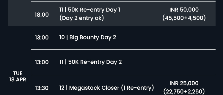 WPT-Schedule