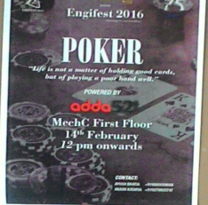 Delhi poker tournament
